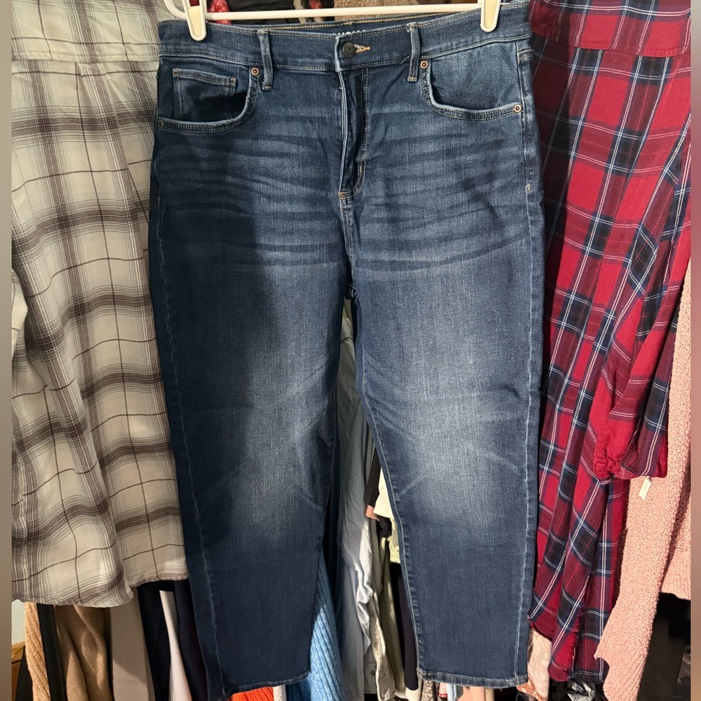 Sonoma Dark Blue Boyfriend Jeans-size 12